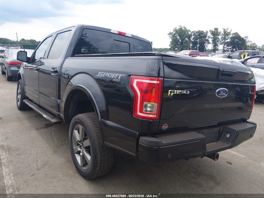 2016 FORD F-150 auction photo 3