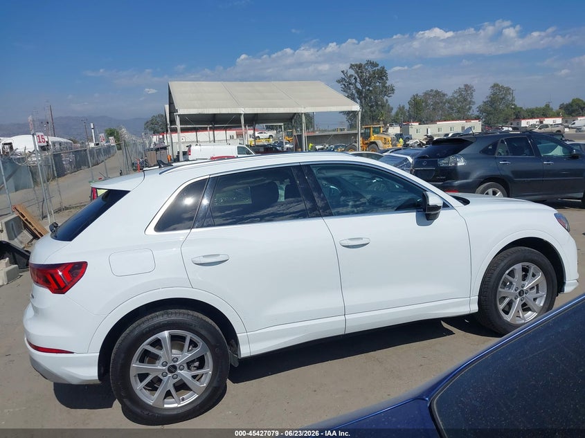 2024 Audi Q3 Premium 40 Tfsi Quattro Tiptronic VIN: WA1AUCF31R1117132 Lot: 45427079