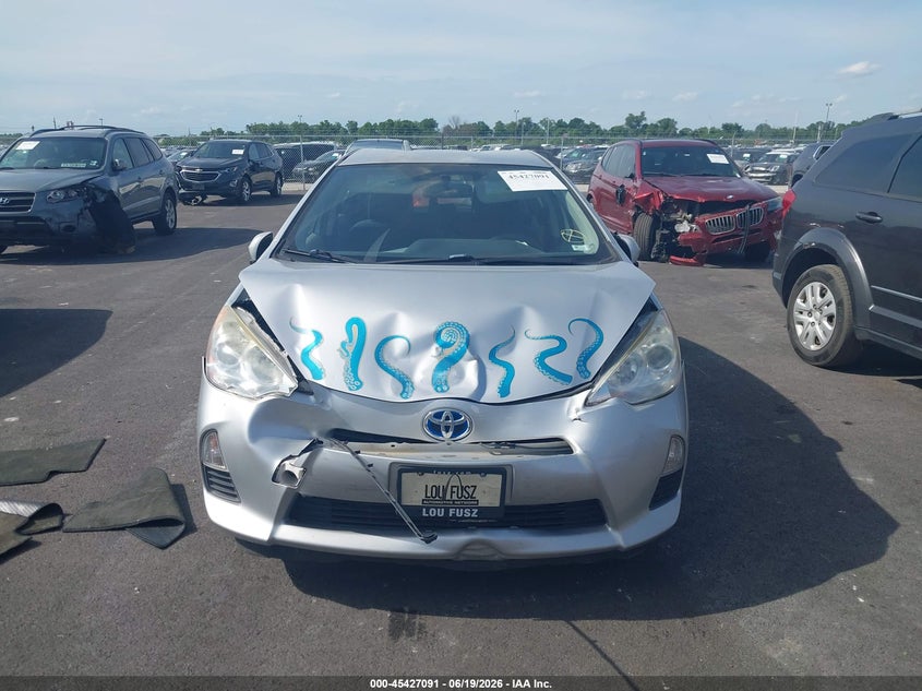 2012 Toyota Prius C Two VIN: JTDKDTB35C1527228 Lot: 45427091