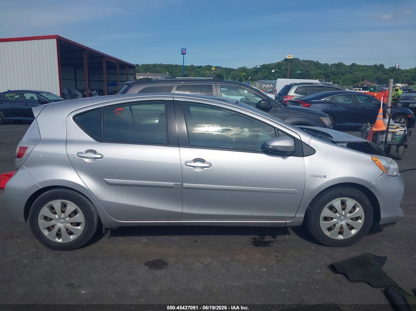 2012 Toyota Prius C Two VIN: JTDKDTB35C1527228 Lot: 45427091