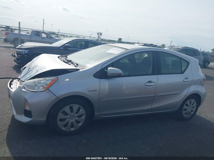 2012 Toyota Prius C Two VIN: JTDKDTB35C1527228 Lot: 45427091