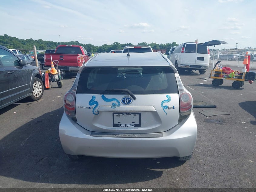 2012 Toyota Prius C Two VIN: JTDKDTB35C1527228 Lot: 45427091