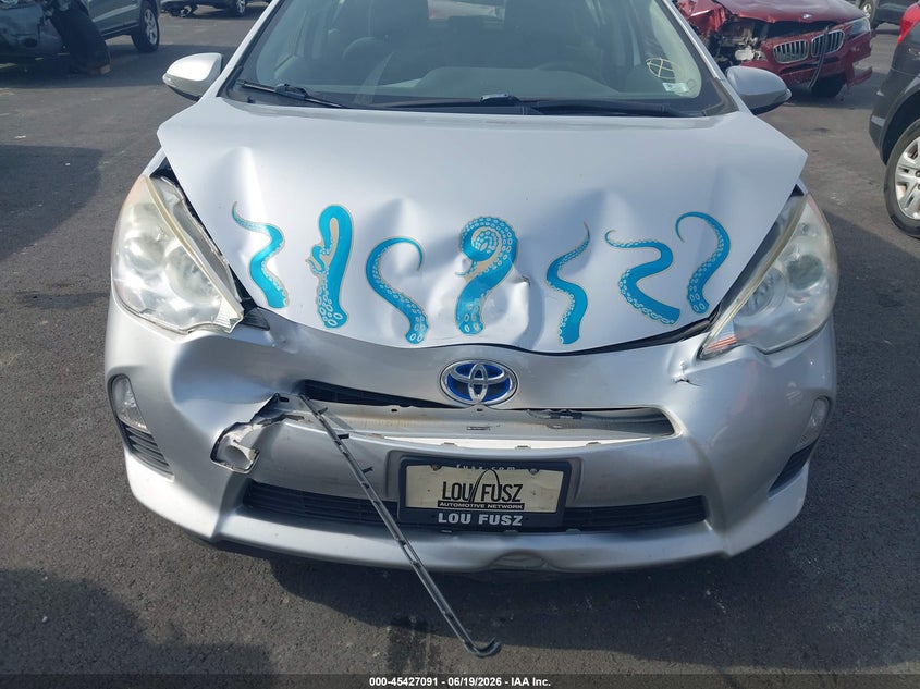2012 Toyota Prius C Two VIN: JTDKDTB35C1527228 Lot: 45427091