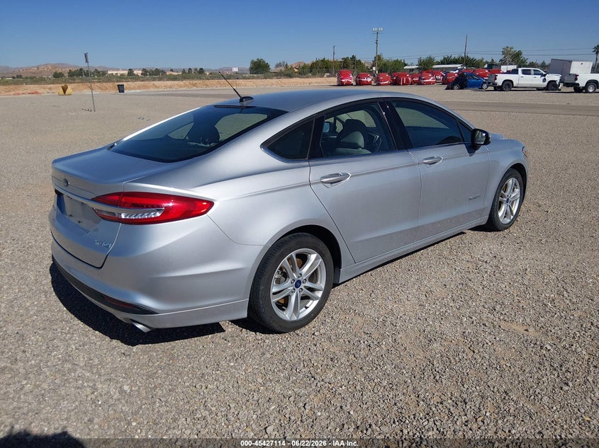 2018 FORD FUSION HYBRID auction photo 4