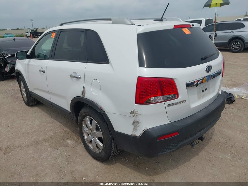 2012 KIA SORENTO SPORT UTILITY VEHICLE 2.4L I-4 DI, DOHC, VVT, 191HP