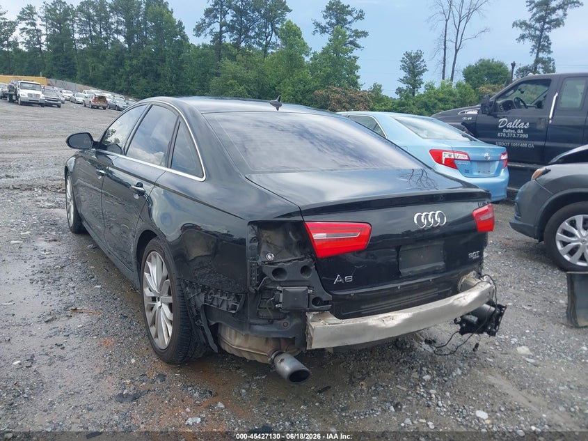 Vin: waubgafc0cn006557, lot: 45925185, audi a6 3.0t prestige 20123