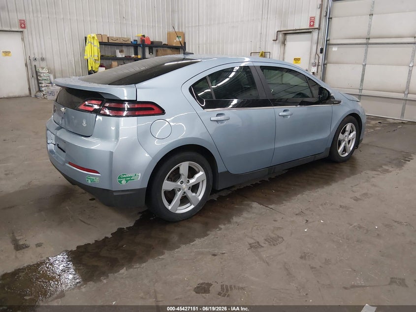 Vin: 1g1re6e49du119244, lot: 45925206, chevrolet volt 20134