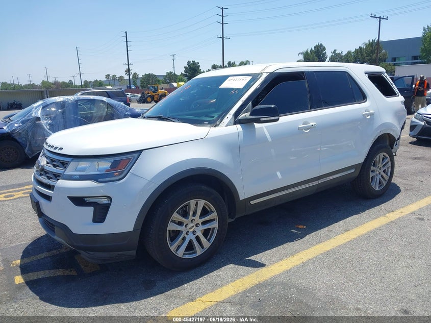 2018 Ford Explorer Xlt 1FM5K8D82JGB91200 photo 1