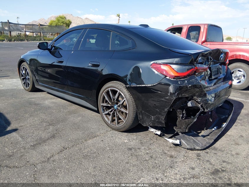 Vin: wby33aw02rfs54979, lot: 45925268, bmw i4 gran coupe m50 20243