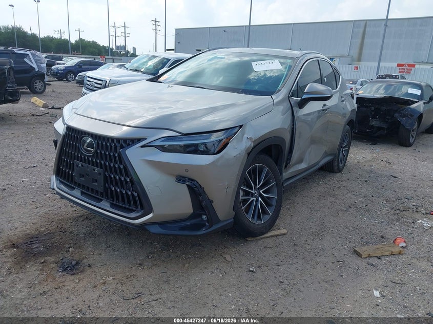 Vin: 2t2ggcez6pc019568, lot: 45925302, lexus nx 350 premium 20232