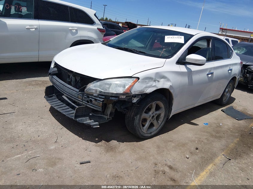 2014 NISSAN SENTRA auction photo 2