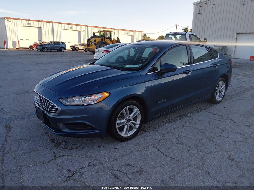 2018 Ford Fusion, Звичайний знос, IAAI, VIN 3FA6P0UU5JR279102 — фото 2