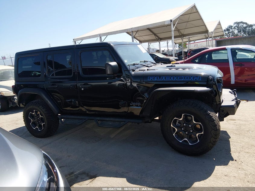 2022 Jeep Wrangler 4Xe Unlimited Rubicon 4X4 VIN: 1C4JJXR66NW234245 Lot: 45427366