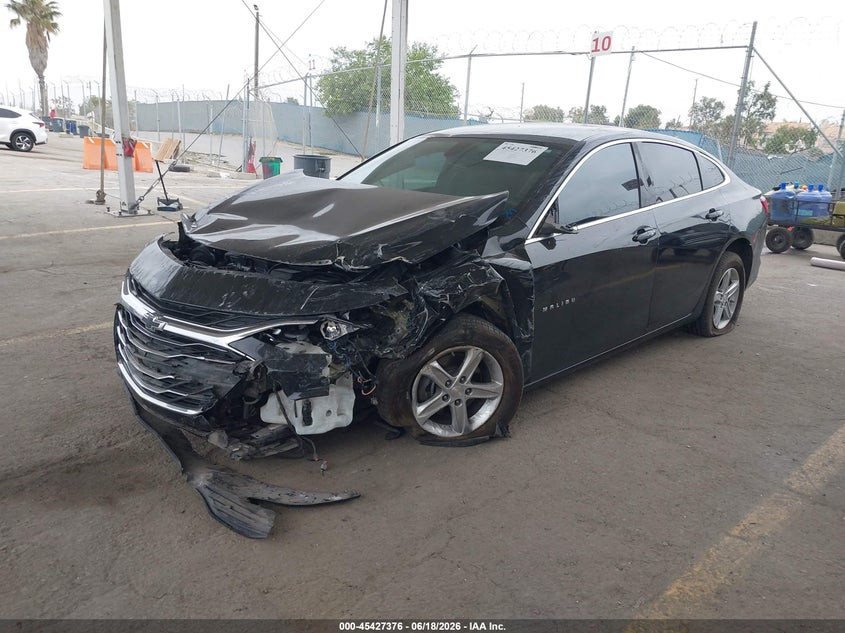 VIN 1G1ZB5ST0LF034018 2020 CHEVROLET MALIBU FWD LS