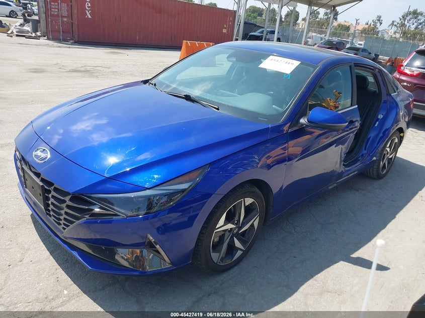 2023 Hyundai Elantra Hybrid Limited KMHLN4AJ5PU074672 photo 1