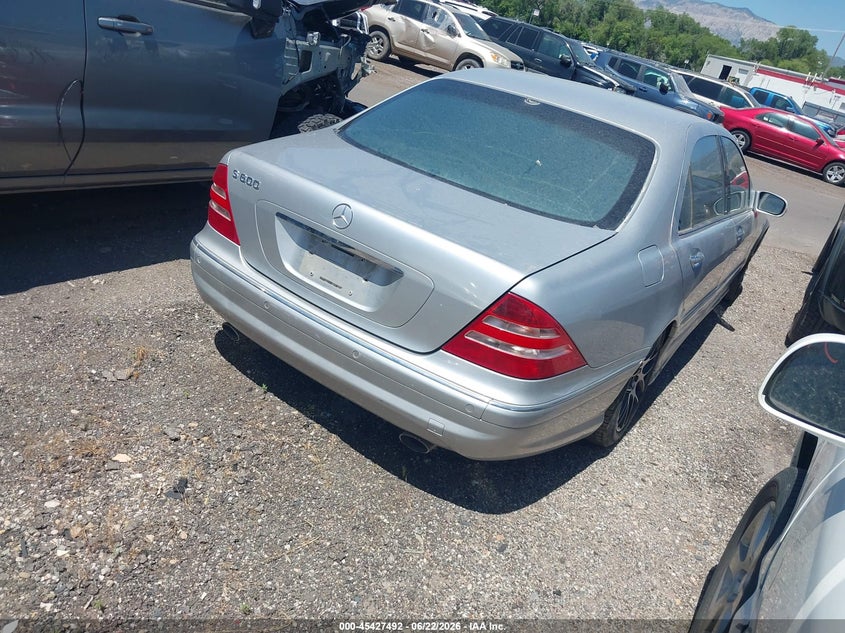 2001 Mercedes-Benz S 600 VIN: WDBNG78JX1A195512 Lot: 45427492