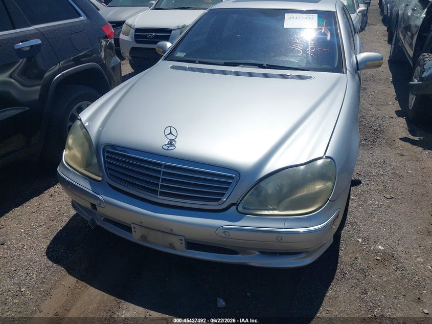 2001 Mercedes-Benz S 600 VIN: WDBNG78JX1A195512 Lot: 45427492