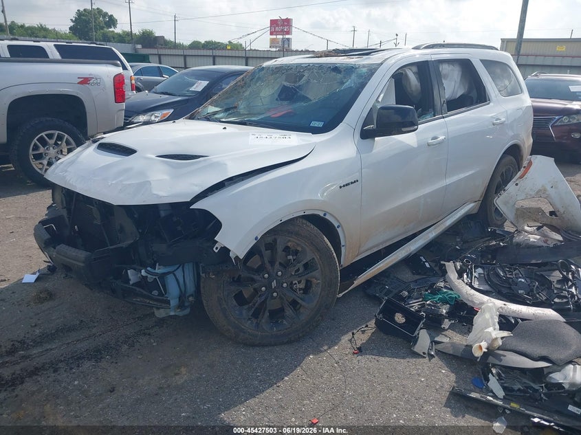 Vin: 1c4sdjct2sc555543, lot: 45925558, dodge durango r/t plus awd 20252