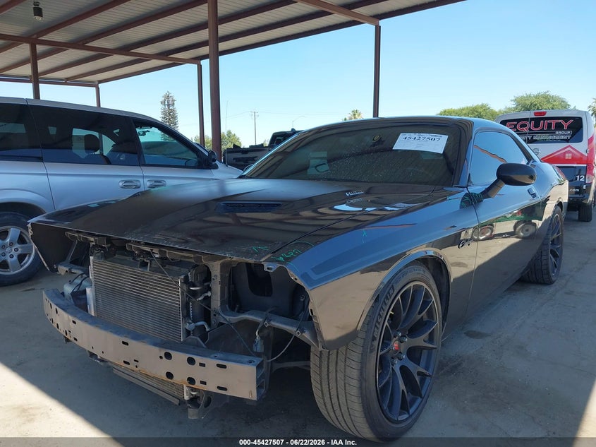 Vin: 2c3cdzbt5fh759314, lot: 45925562, dodge challenger r/t plus 20152