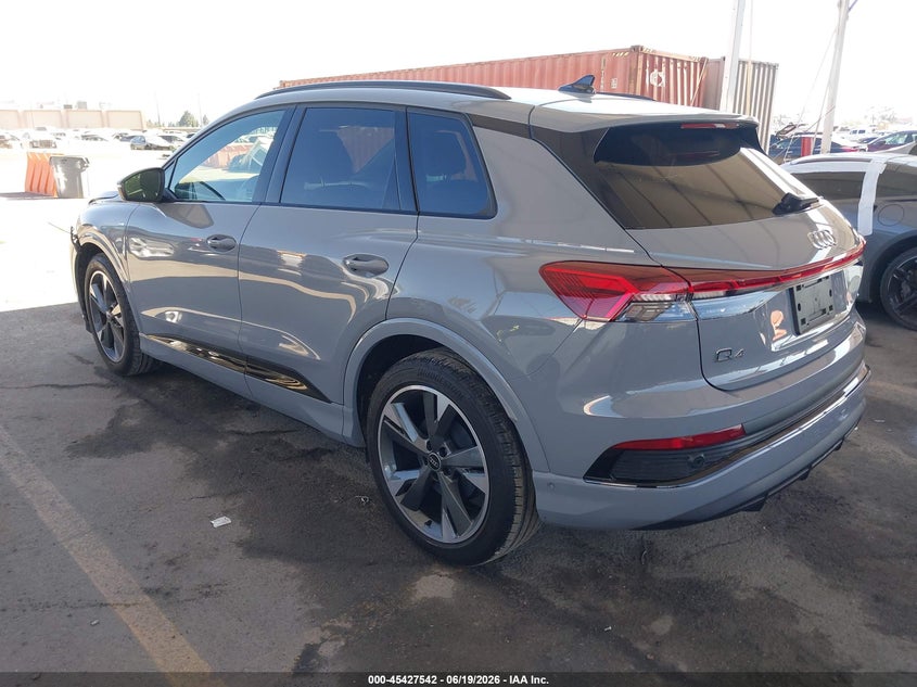 Vin: wa1lubfz0rp052407, lot: 45925596, audi q4 e-tron premium plus 55 quattro 20243