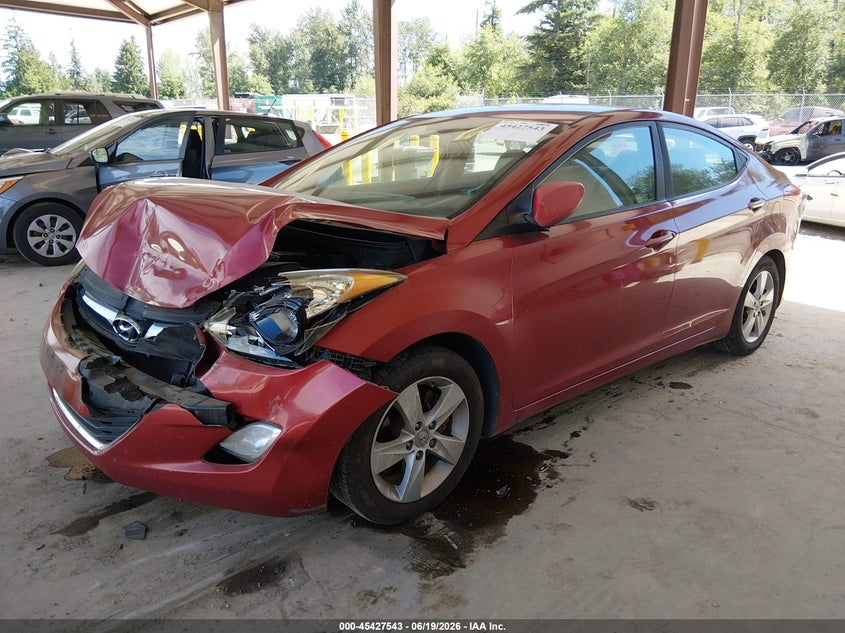 2012 Hyundai Elantra Gls (Ulsan Plant) KMHDH4AE2CU326967 photo 1