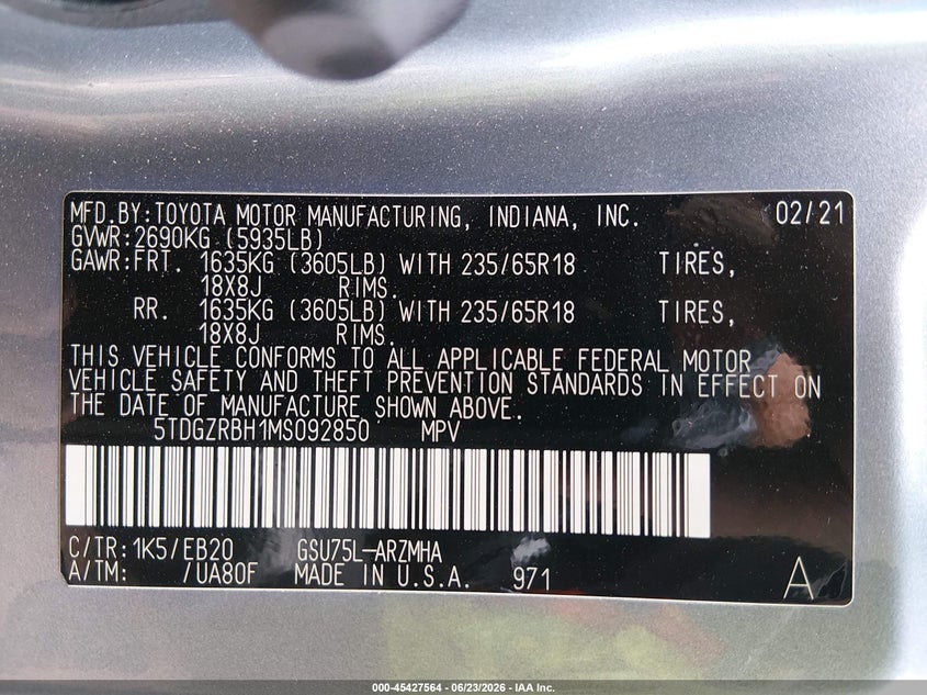 TOYOTA HIGHLANDER - zdjęcie 9