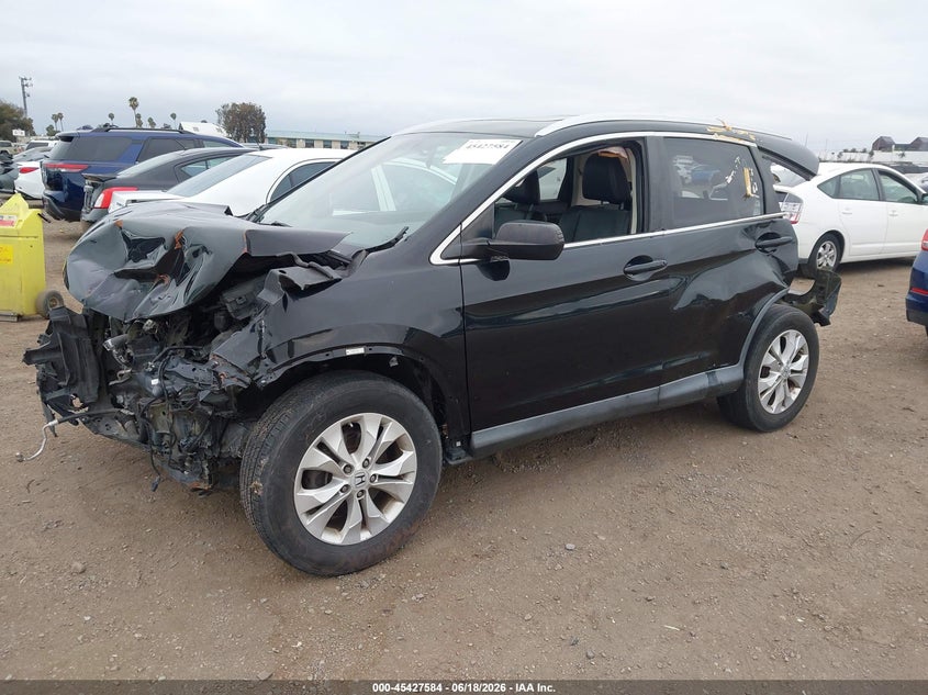 2012 Honda Cr-V Ex-L 2HKRM3H70CH504621 photo 1