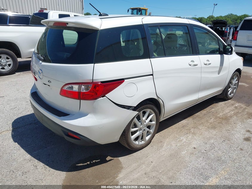 Vin: jm1cw2dl9c0123540, lot: 45925695, mazda mazda5 grand touring 20124