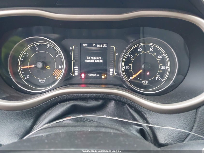 2015 JEEP CHEROKEE SPORT UTILITY VEHICLE 2.4L I-4 VVT, 184HP