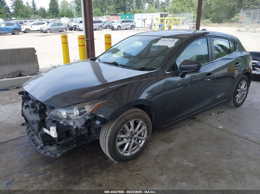 2015 Mazda Mazda3 I Touring JM1BM1L72F1223994 photo 1