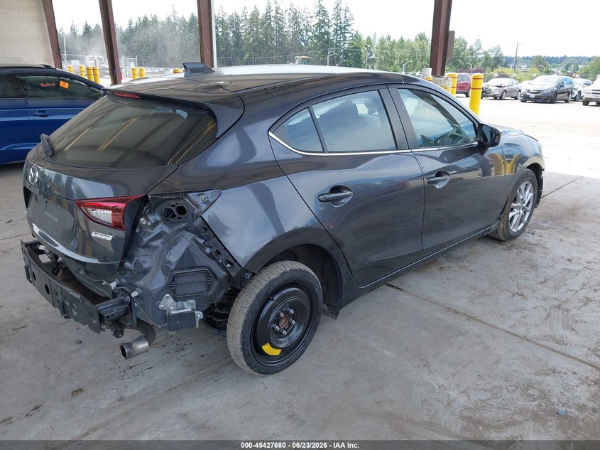Vin: jm1bm1l72f1223994, lot: 45925735, mazda mazda3 i touring 20154
