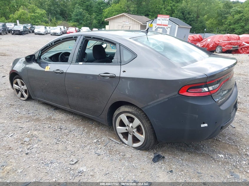 Vin: 1c3cdfbb6fd309724, lot: 45925807, dodge dart sxt 20153