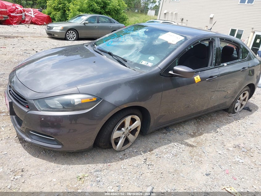 Vin: 1c3cdfbb6fd309724, lot: 45925807, dodge dart sxt 20152