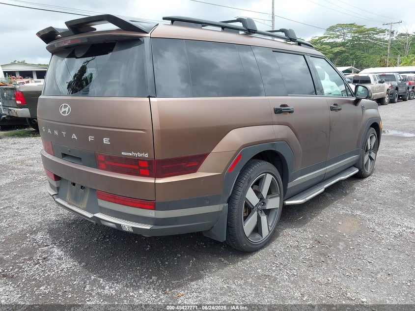 2025 HYUNDAI SANTA FE HYBRID auction photo 4