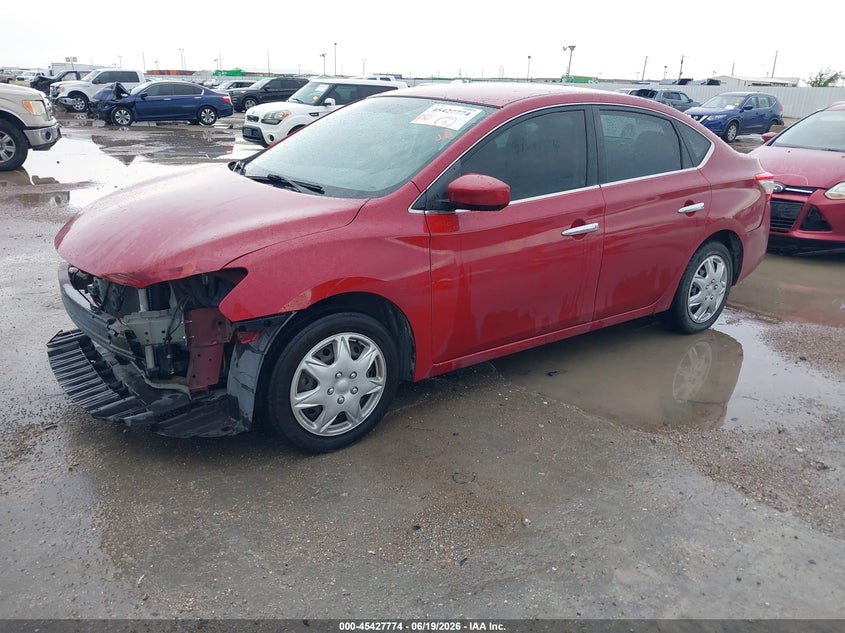 2014 Nissan Sentra S 3N1AB7AP5EY316285 photo 1