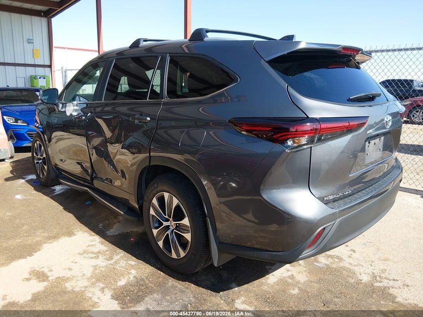 Vin: 5tdkdrah7ss550642, lot: 45925845, toyota highlander xle 20253