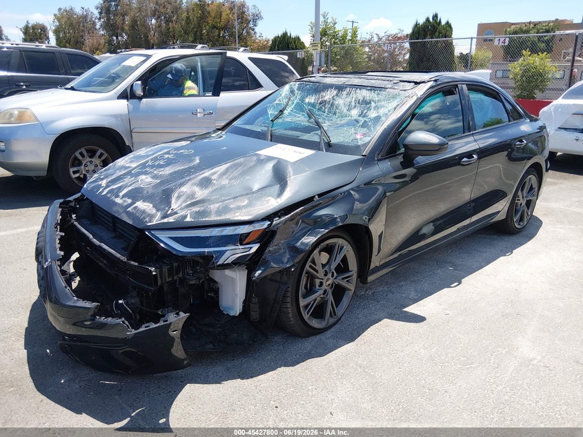 Vin: wauaudgy7ra012744, lot: 45925855, audi a3 premium 40 tfsi front-wheel drive s tronic 20242