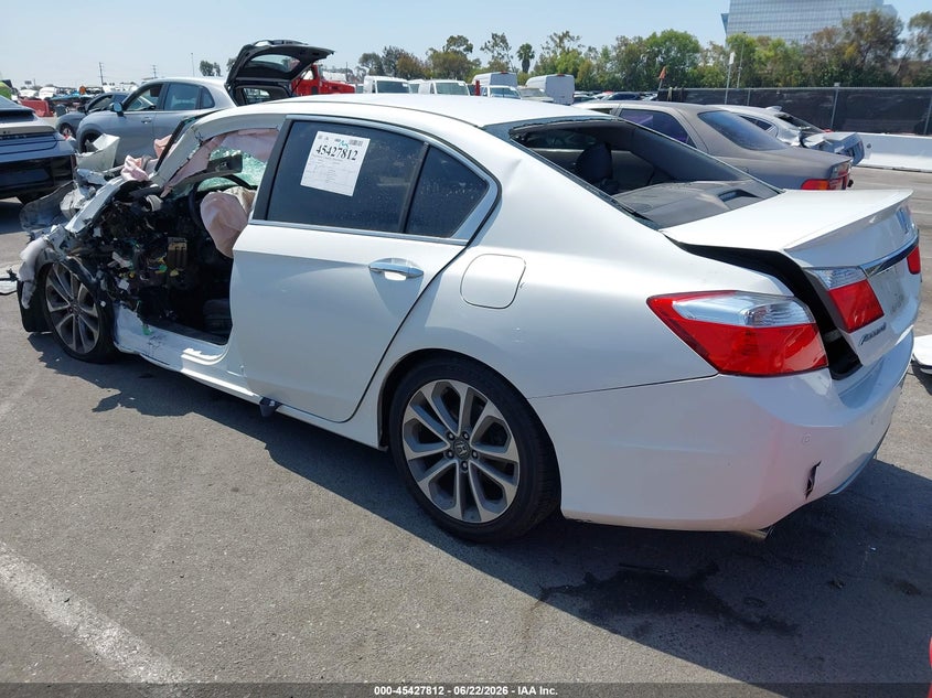 Vin: 1hgcr2f54da210975, lot: 45925867, honda accord sport 20133