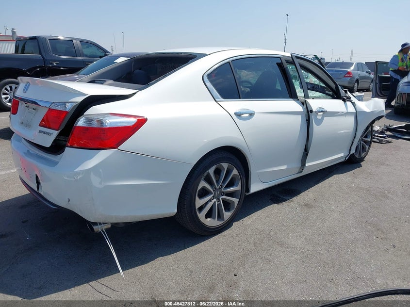 Vin: 1hgcr2f54da210975, lot: 45925867, honda accord sport 20134