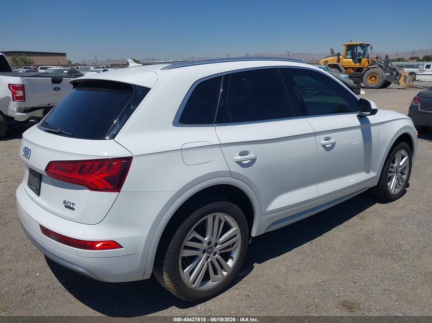 Vin: wa1cnbfy9j2036695, lot: 45925873, audi q5 2.0t premium/2.0t tech premium 20184