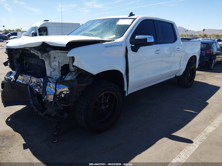 2021 Chevrolet Silverado 1500 2wd  Short Bed Lt 3GCPWCED7MG241646 photo 1