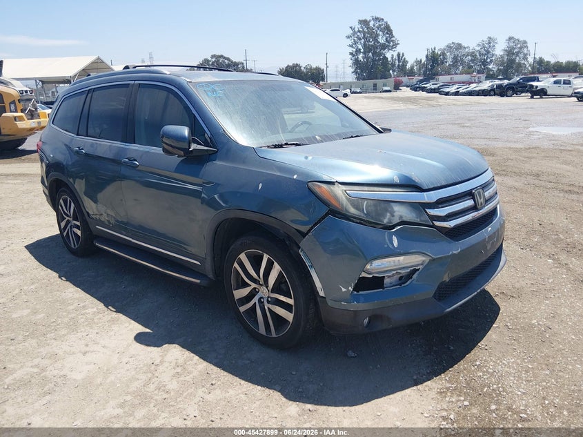 Vin: 5fnyf6h83gb008345, lot: 45925954, honda pilot ex-l 2016 img_1