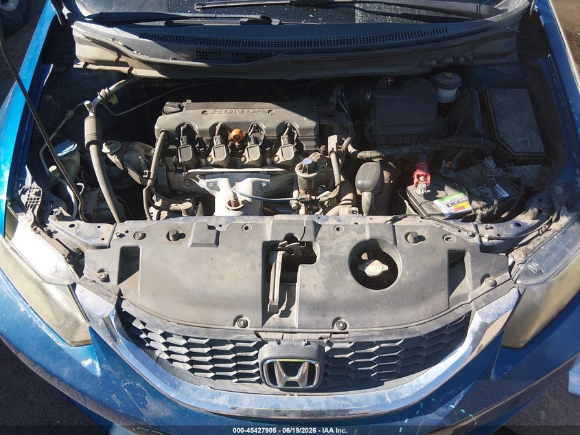 2014 HONDA CIVIC SEDAN 1.8L I-4 VVT, 143HP