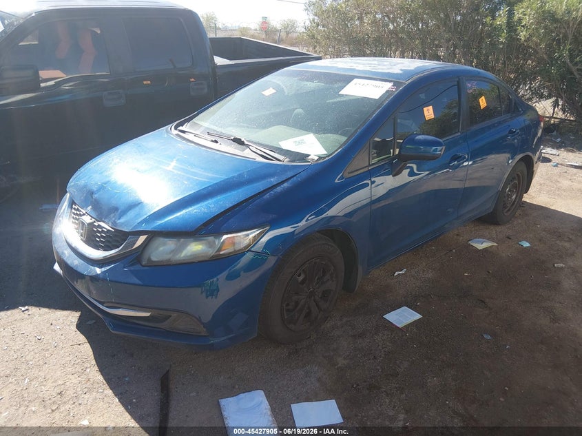 2014 HONDA CIVIC SEDAN 1.8L I-4 VVT, 143HP