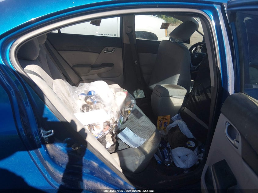 2014 HONDA CIVIC SEDAN 1.8L I-4 VVT, 143HP