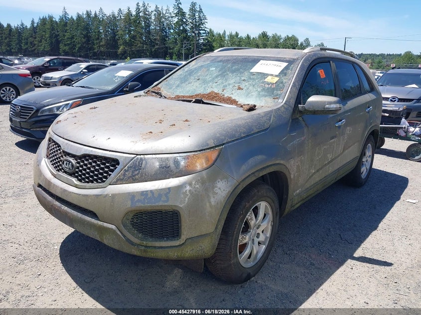 2013 Kia Sorento Lx V6 5XYKTDA27DG319094 photo 1