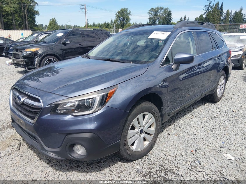 Vin: 4s4bsacc6j3287046, lot: 45925974, subaru outback 2.5i premium 20182