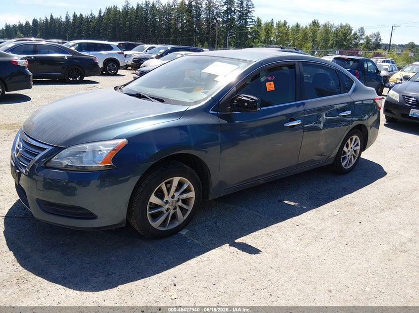 2015 Nissan Sentra Sv 3N1AB7AP4FY349828 photo 1