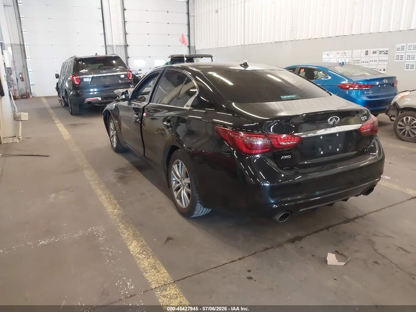 2018 INFINITI Q50 auction photo 3