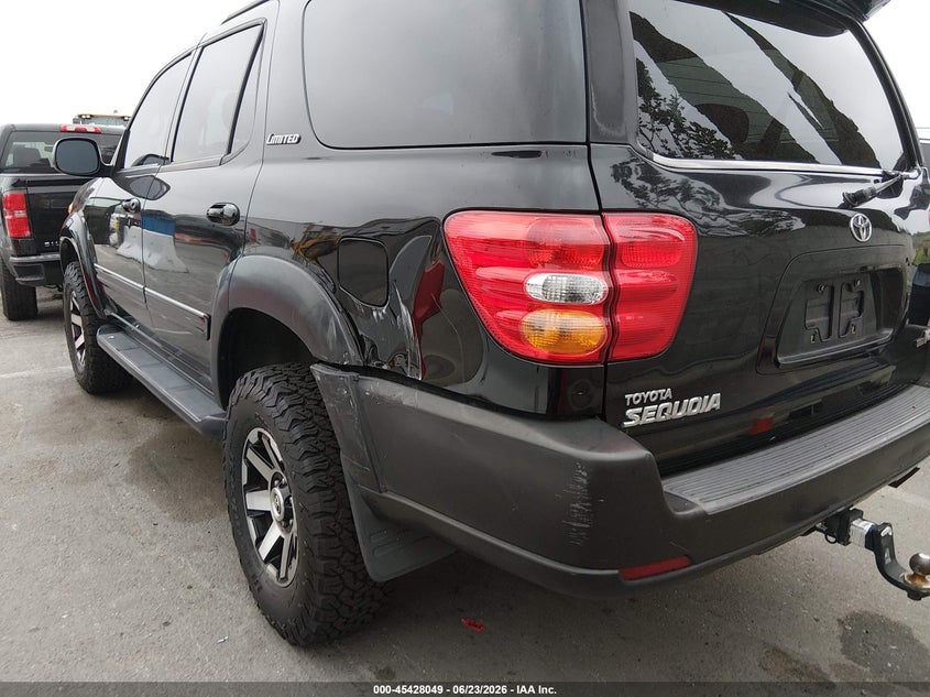 2002 Toyota Sequoia Limited V8 VIN: 5TDZT38A42S076950 Lot: 45428049